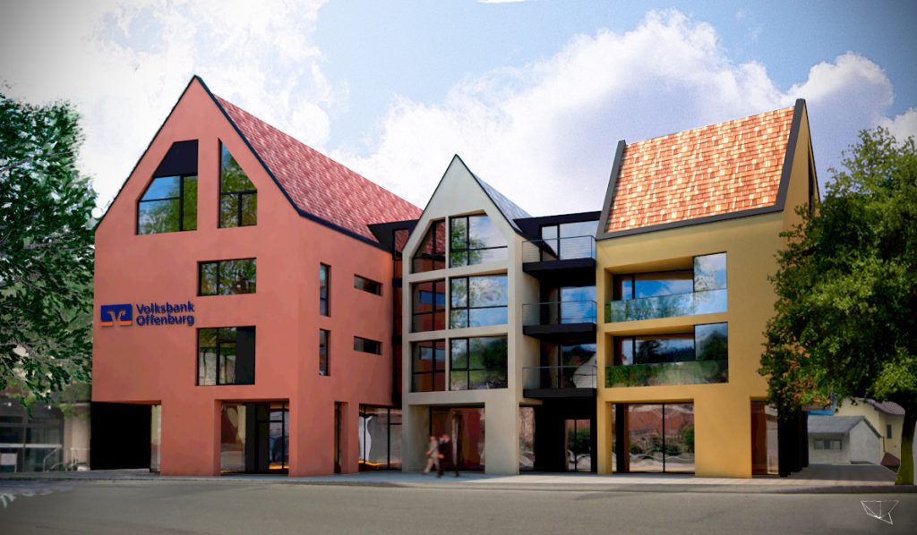 Wohnensemble · Studie für Grossmann Architekten – Projektbild