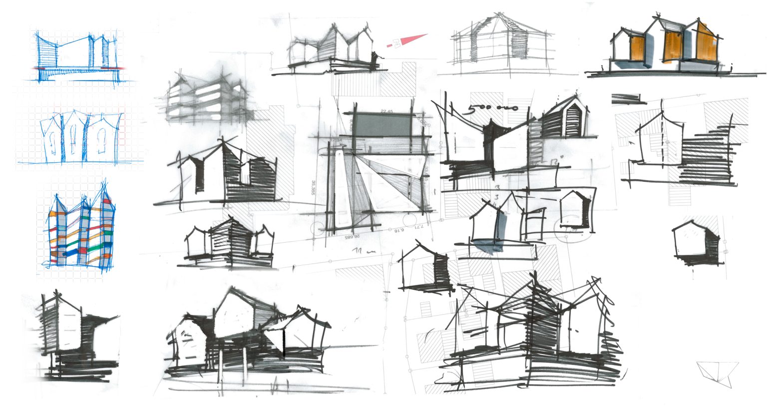 Wohnensemble · Studie für Grossmann Architekten – Projektbild