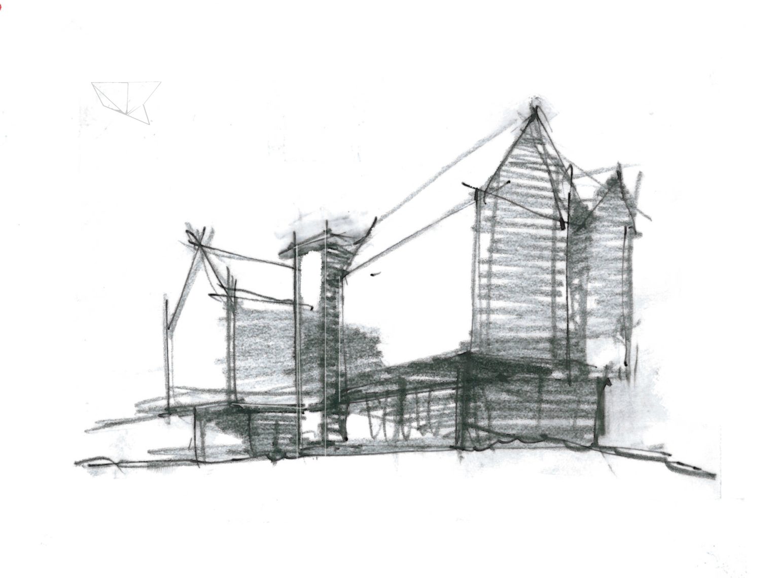 Wohnensemble · Studie für Grossmann Architekten – Projektbild