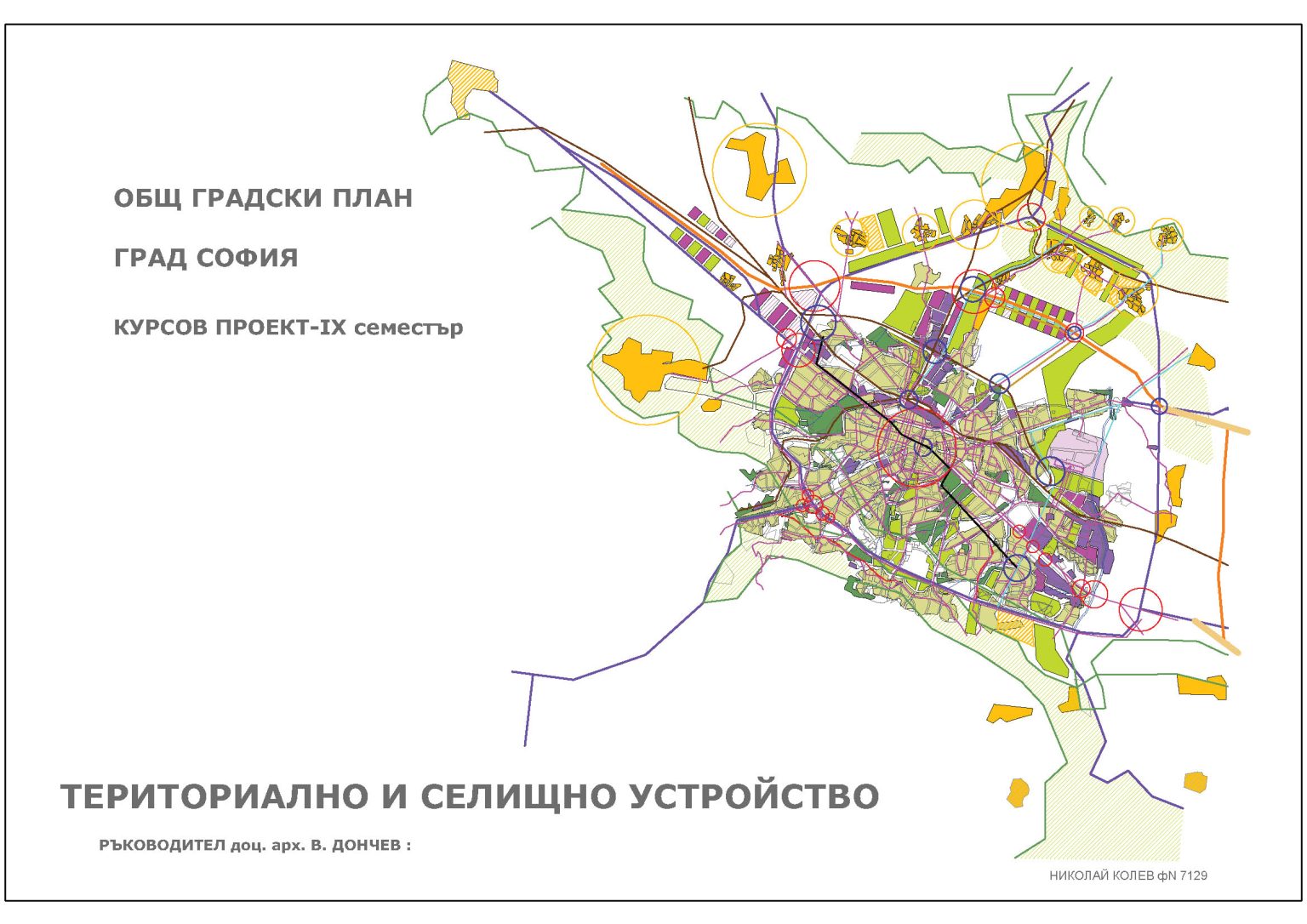 Sofia · Städtebauliche Analyse – Projektbild