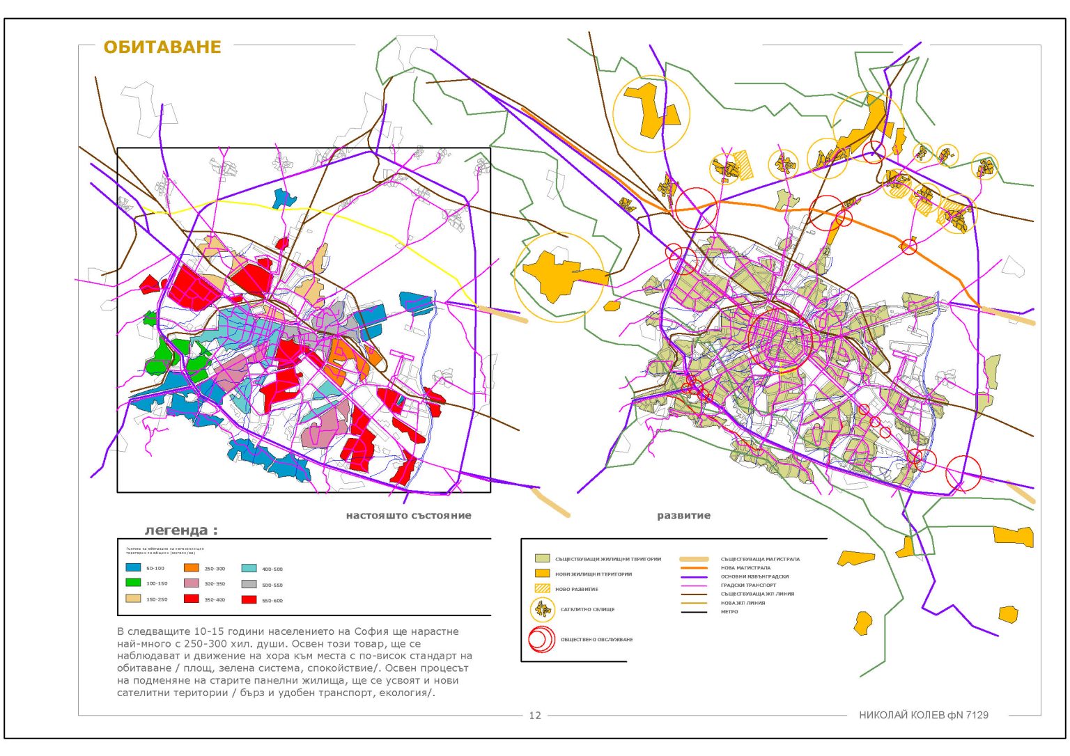Sofia · Städtebauliche Analyse – Projektbild